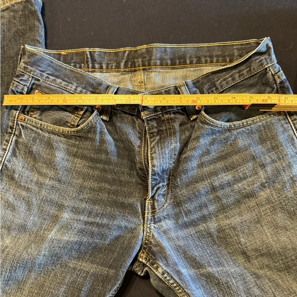 Levi's Men's Dark Blue Straight Jeans 33x30